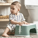 BabyBjörn Degrau de Apoio Verde Profundo/Branco 061268