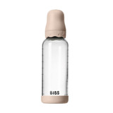 BIBS Biberão Vidro Tetina Redonda Fluxo Médio Blush 240ml
