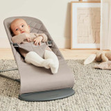 BabyBjörn Espreguiçadeira Bliss Woven Sand Grey 006217