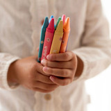 Little Dutch 8 Lápis de Cera Rosa +2 Anos 126701