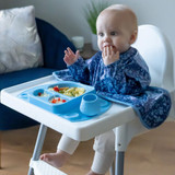 Tidy Tot Kit Babete Cover & Catch Fleurs du Jardin Blue CCFB