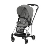 Cybex Duo Carrinho MIOS NG Chrome Black + Alcofa Lux Mirage Grey