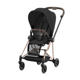 Cybex Duo Carrinho MIOS NG Rosegold Sepia Black + Alcofa Lux Mirage Grey