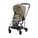 Cybex Duo Carrinho MIOS NG Matt Black Cozy Beige + Alcofa Lux Mirage Grey