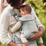 BabyBjörn Porta-Bebé Harmony Woven Mélange Light Grey 088029