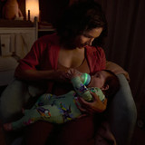 Philips AVENT Biberão Natural Response Nighttime 260ml + Chupeta Ultra Soft 0-6M SCD838/17