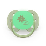 Philips AVENT Biberão Natural Response Nighttime 260ml + Chupeta Ultra Soft 0-6M SCD838/17