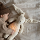Moonie 2.0 Peluche Coelhinho com Luz e Ruído Rosa Sand +0M