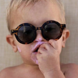 BabyMocs Óculos de Sol Criança Signature Round Turtle