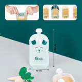Babymoov 20 Pacotes Reutilizáveis para Papas 150ml A004550
