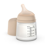 Suavinex Biberão de Silicone 120ml Tetina Zero.Zero Fluxo Adaptável Light 224078