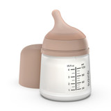 Suavinex Biberão de Silicone 120ml Tetina Zero.Zero Fluxo Adaptável Medium 224078