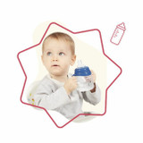 Badabulle Copo com Asas Anti-Fuga Azul 180ml B005005