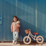 Banwood Bicicleta Equilíbrio First Go Rosa Estrelas +3 Anos