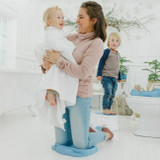 Bumbo Apoio de Chão Elipad Powder Blue Elipad6029