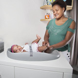 Bumbo Changing Pad Muda Fraldas para Bebés Cinza Claro CMat6022