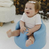 Bumbo Floor Seat Assento Ergonómico para Bebé Azul Claro 6029