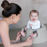 Bumbo Floor Seat Assento Ergonómico para Bebé Cinzento Claro 6022