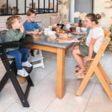 Bébé Confort Cadeira de Papa Timba com Tabuleiro e Almofada Warm Grey