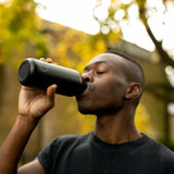 CHILLY'S Garrafa Isotérmica S2 Solids Abyss 500ml B2BB500S2ABLK