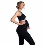 Carriwell Leggings 3/4 de Suporte para Gravidez Preto S 4950