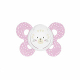 Chicco 2 Chupetas Physio Comfort Tigre e Dente de Leão Rosa 6-16M