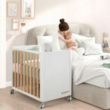 Cotinfant Berço Doco Sleeping Style Branco/Natural 90x50 VMIDOCSBLNA