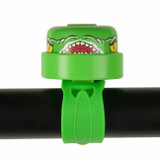 Crazy Safety Campainha para Bicicleta Crocodilo Verde 231101