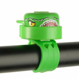 Crazy Safety Campainha para Bicicleta Crocodilo Verde 231101