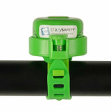 Crazy Safety Campainha para Bicicleta Crocodilo Verde 231101