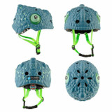 Crazy Safety Capacete de Criança 49-55cm Camaleão Azul Escuro 101101-03