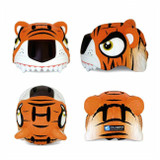 Crazy Safety Capacete de Criança 49-55cm Tigre Laranja 100101-01-01