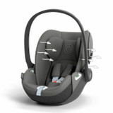 Cybex Cadeira-Auto CLOUD T i-SIZE Comfort Mirage Grey