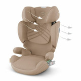 Cybex Cadeira-Auto SOLUTION T i-FIX Plus Cozy Beige
