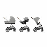 Cybex Carrinho BALIOS S LUX 2024 SLV Stone Grey