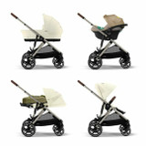 Cybex Carrinho GAZELLE S TPE Seashell Beige