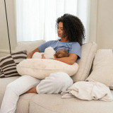 Doomoo Almofada de Amamentação 2 em 1 Twisty Petals Latte 5TIO01