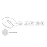 Doomoo Almofada de Amamentação Buddy Leaves Aqua Green B31