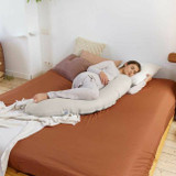 Doomoo Almofada de Amamentação Buddy Tetra Areia Jersey 5B83