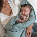 Doomoo Manta Dream em Algodão Orgânico Green Jersey 75x100 5DS33