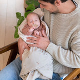 Doomoo Manta Dream em Algodão Orgânico Mushrooms 75x100 5DS84