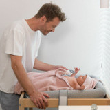 Doomoo Toalha de Banho com Anel de Dentição Dry'n Play Pink 5DP04