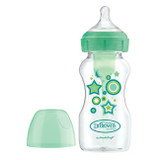 Dr. Brown's Biberão Options+ Gargalo Largo 270ml Verde Estrelas 204900.0