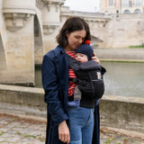 Ergobaby Porta-Bebé Adapt Malha SoftFlex Preto EBCASFMONYX