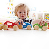 Hape Carrinho Little Auto Vermelho +10M E0057