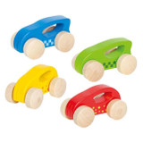 Hape Carrinho Little Auto Vermelho +10M E0057