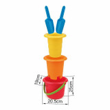 Hape Conjunto de Brinquedos de Praia 5 em 1 +18M E4053