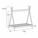 Alondra Estrutura Cama Montessori INDY NC141-M70