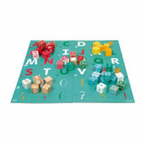 Janod 40 Cubos Kubix + Puzzle Letras e Números +3 Anos J08307
