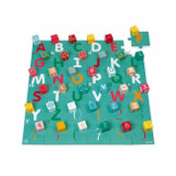 Janod 40 Cubos Kubix + Puzzle Letras e Números +3 Anos J08307